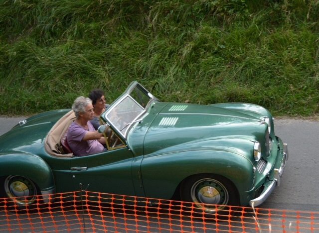 Jowett Jupiter on BoPeep hillclimb 2016